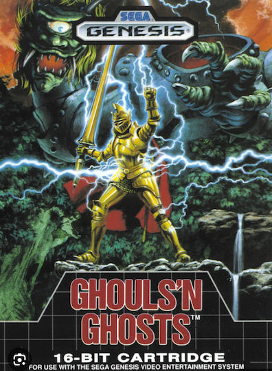 Ghouls 'n Ghosts Sega Mega Drive Игра (Употребявано)