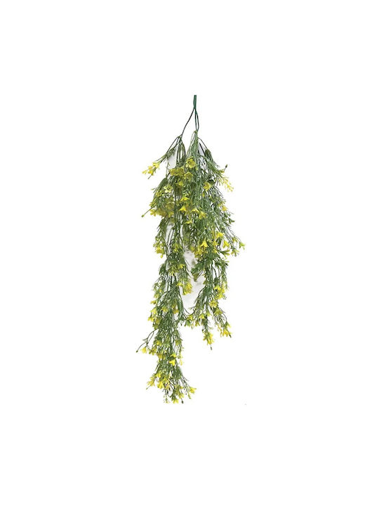 Künstlicher dekorativer Zweig Lavendel Gelb 80c...