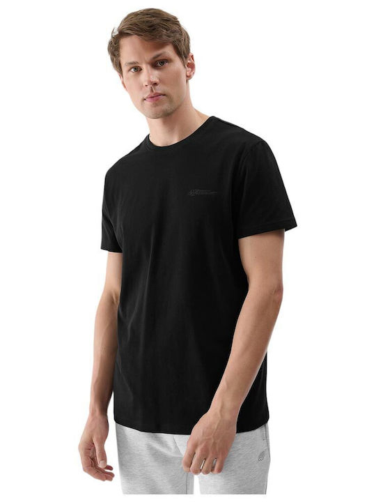 4F T-Shirt Black