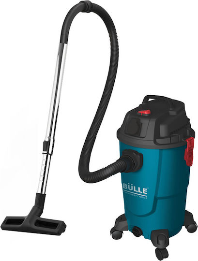 Bulle Σκούπα Υγρών / Στερεών 1400W με Πλαστικό Κάδο 30lt