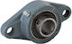 Carcasă rulment ovală UCFL 206 Φ30mm Craft Agroequip