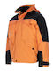 Il Mondo Work Jacket Reflective Cold with Hood Orange