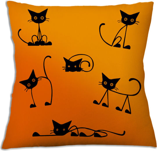 Cat Lover Throw Pillow 30x30cm