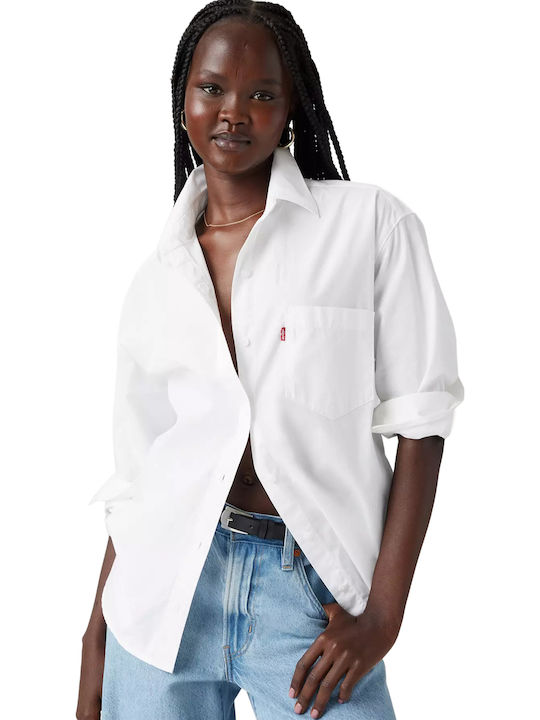 Harlie Women's Long Sleeve Shirt White