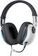 Baseus GoPlay 1+ Max Over Ear Gaming Headset με σύνδεση USB Λευκό for PC