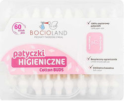 Bocioland Cotton Buds 60 Pieces