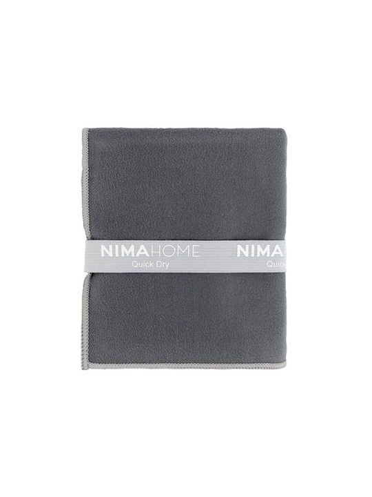 Riva Gym Towel Microfiber Black 50x90cm