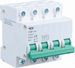VCX Automatischer Schutzschalter 25A Vierpolig AC/DC