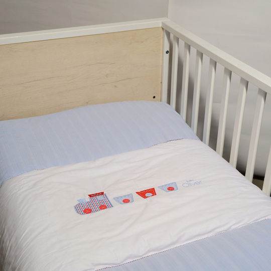 Baby Oliver Бяло 100x140см 46-6300/28