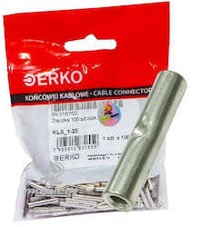 Uninsulated Copper Sleeve Kla 1-20 Erko 100 Pieces