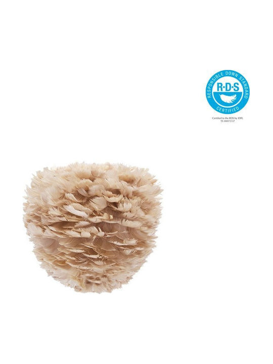 Καπέλο Φωτιστικού 1xe27 Φτερά Χήνας Φ30cm Eos Evia Umage 2485 Καφέ