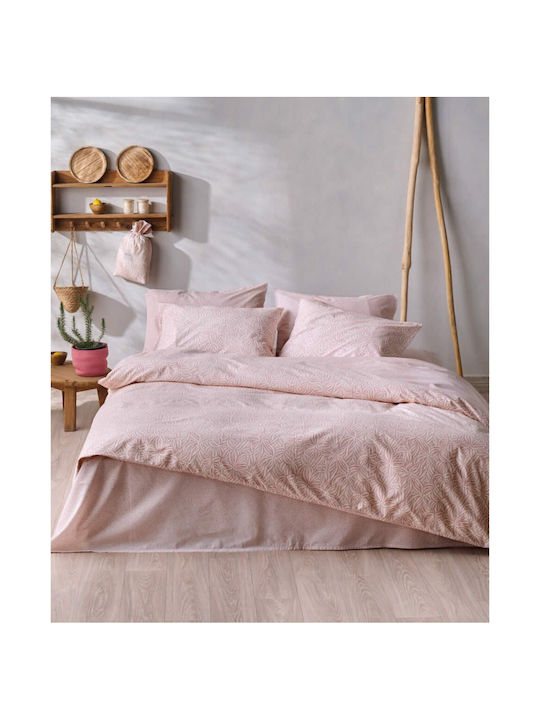 Kentia Duvet Cover Set Cotton Queen with 2 Pill...