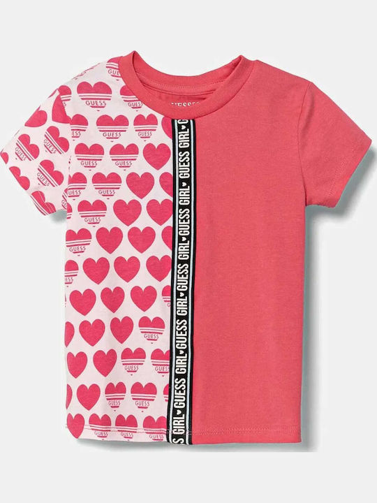 Guess Παιδικό T-shirt Φούξια