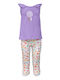 Kids' Set with Leggings Summer 2pcs Lilac