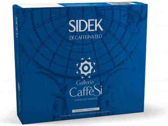 Caffe Si Κάψουλες Espresso Decaffeinated Decaffeine Συμβατές με Μηχανή Nespresso Professional 50caps