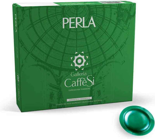 Caffe Si Capsule Espresso Peerla Compatibile cu Mașina Nespresso Professional 50capace