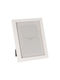 Wooden Photo Frame with White Frame