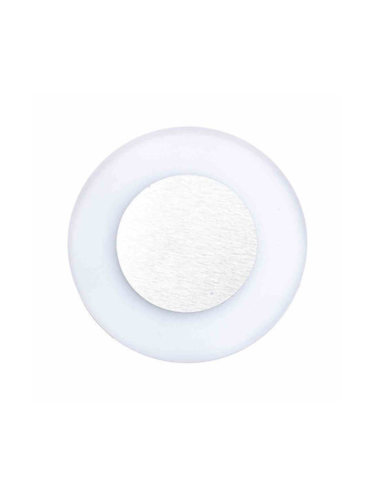 Eko Light Χωνευτό Σποτ με Ενσωματωμένο LED και Ψυχρό Λευκό Φως Λευκό 1τμχ