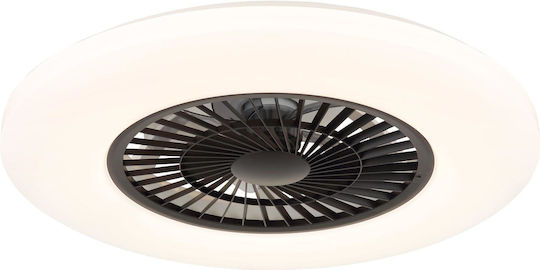 Globo Lighting Alva Затворен Тип (Плафон) 59.5см с Магазин за онлайн търговия с Мегапикселови Обективи Бяла
