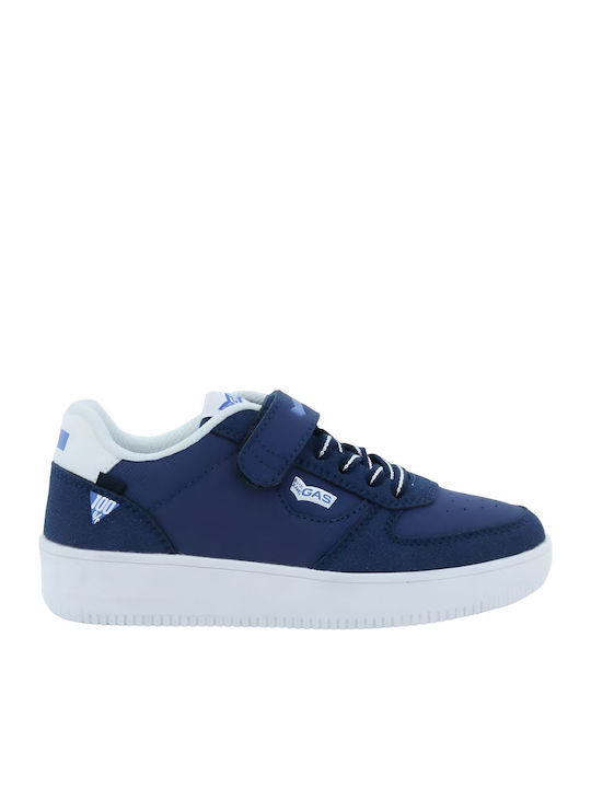 Kinder Sneakers mit Klettverschluss Marineblau