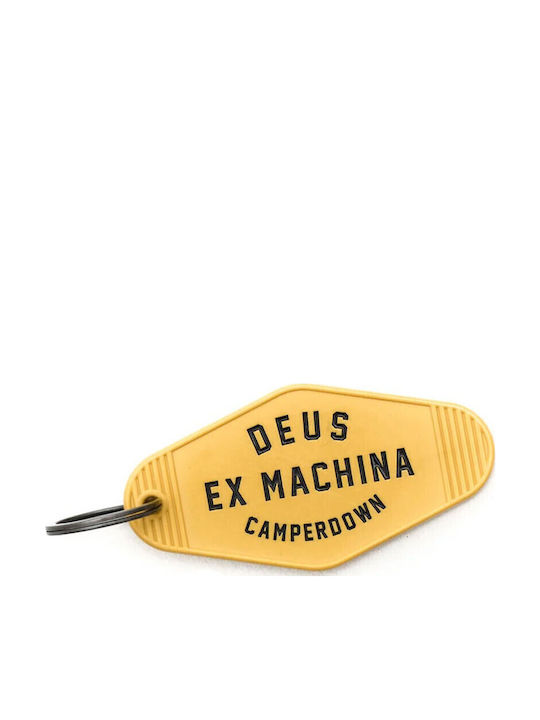 Deus Ex Machina Camperdown Key Tag Μπρελόκ Κίτρινο Dmf247740a