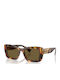 Miu Miu Women's Sunglasses with Brown Tartaruga Plastic Frame and Brown Lens MU 07YS 14L09Z