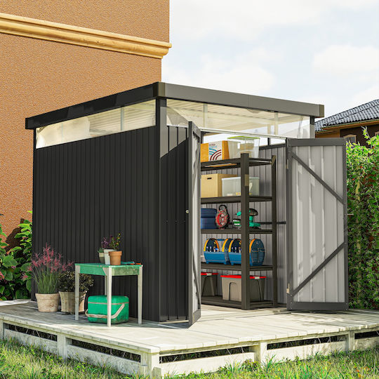 Metal Garden Shed Galvanized Metal Garden Shed Galvanized