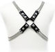 Leather Body Halsband Schwarz