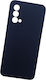 Naxius Umschlag Rückseite Silikon 1.8mm Schwarz (Realme GT Master)