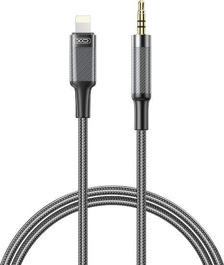 XO USB-A to Lightning Cable Black 1m (16.005.0364)
