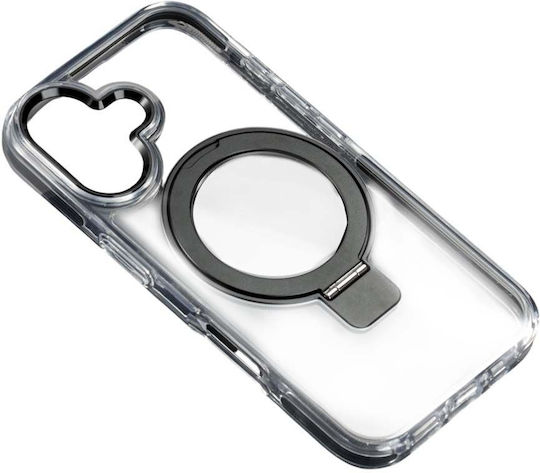 XO Задна корица Силикон / Пластмаса Черен (iPhone 16, OEM)
