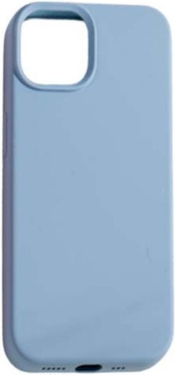 XO K10b Back Cover Silicone Blue (iPhone 15 Plus, XO)