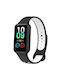 Λουράκι Σιλικόνης Μαύρο (Smart Band 8 ActiveRealme Band 2)