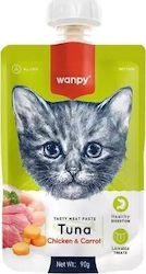 Wanpy Răsfățuri Pentru Pisici 90gr Wanpy Răsfățuri Pentru Pisici 90gr