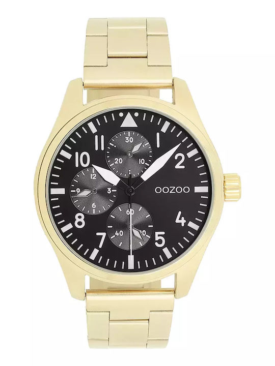 Oozoo Timepieces Ανδρικό Ρολόι 42mm Μπαταρίας μ...