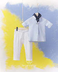 Angel Wings Βαπτιστικό Κοστούμι Πολύχρωμο 4τμχ Angel Wings Βαπτιστικό Κοστούμι Πολύχρωμο 4τμχ