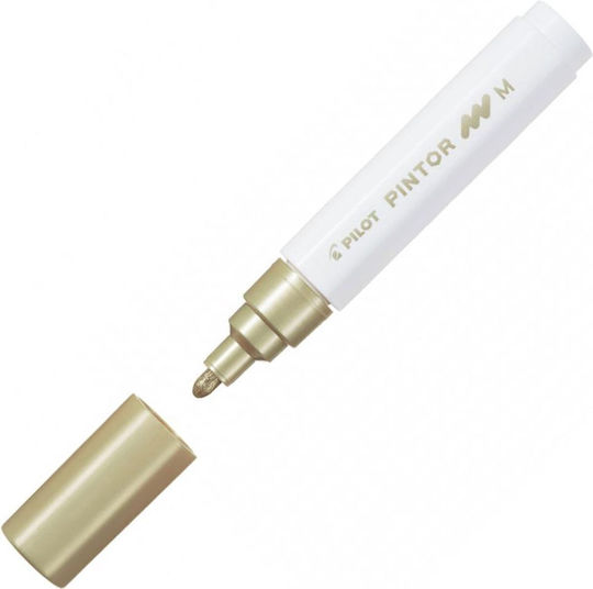 Pilot Pintor Medium Μαρκαδόρος Gold 1.4mm