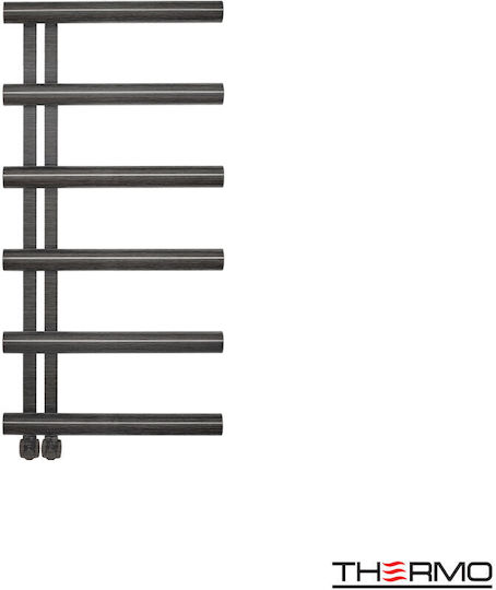 Thermo Electric Towel Rail 100x50cm Silver