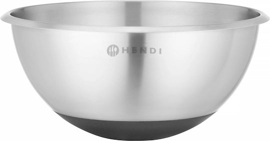 Hendi Bol de Amestecare din Oțel Inoxidabil Cu Capacitate de 3lt cu Diametru de 26.5cm și Înălțime de 12.5cm.