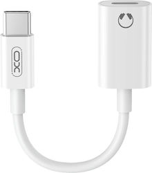 XO 16.005.0361 USB-C / Lightning male σε USB-C / Lightning female