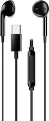 Genius 31710030400 In-Ear Freisprecheinrichtung Kopfhörer mit Stecker USB-C Schwarz