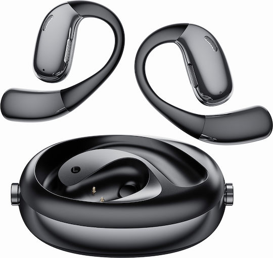 XO G36 Open Ear Bluetooth Handsfree Ακουστικά με Θήκη Φόρτισης Μαύρα