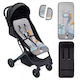 Interbaby Αντιιδρωτικό Κάλυμμα Καροτσιού Dino 34x84εκ.