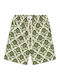 Мъжка Бермуда Vintage Green/ivory