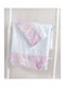 Rythmos Set of baby towels 3pcs Pop Hearts White Weight 500gr/m²