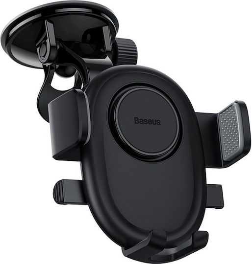 Baseus Car Mobile Mount with Adjustable Hooks Black