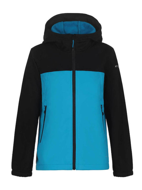 Icepeak Kids' Sports Jacket with Hood Green