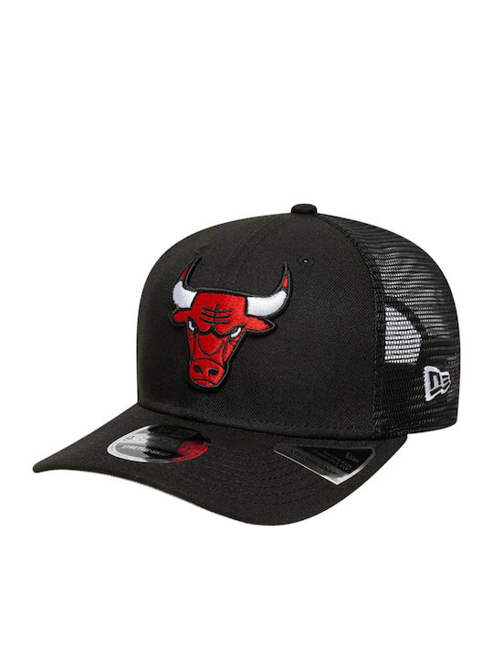 New Era Chicago Bulls 9seventy Stretch-snap Eg Trucker Cap Official Team Color Hat