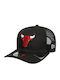New Era Chicago Bulls 9seventy Stretch-Snap Eg Trucker Cap Offizielle Teamfarbe Hut