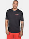 Herren Kurzarmbluse Two Brothers Bt-25740 Versprechen Über Tee Schwarz